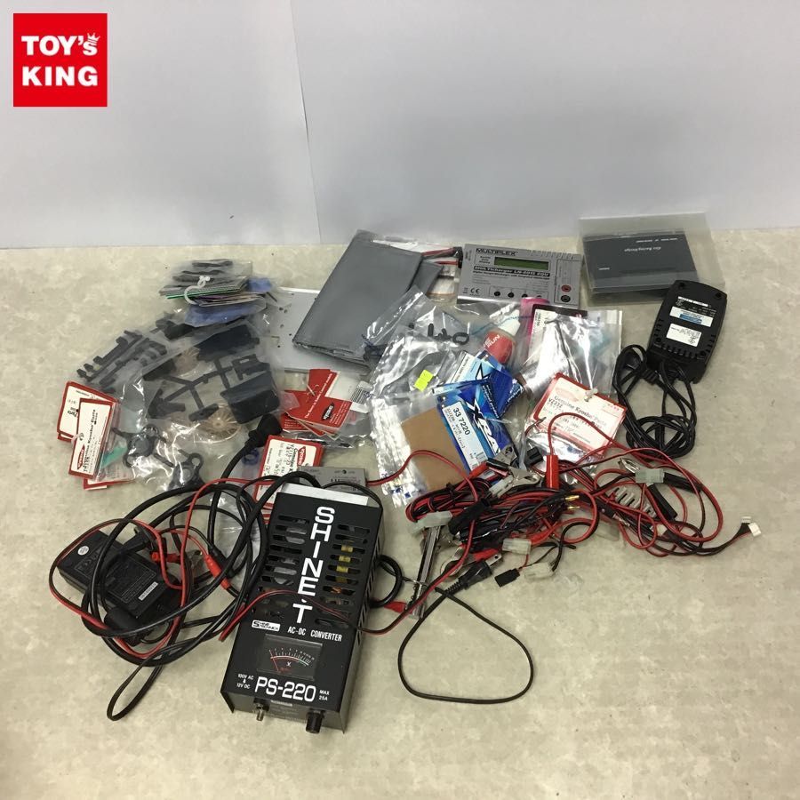 訳あり ラジコン パーツ 等 シャーシ AC-DC CONVERTER PS-220 ドライブベルト 他(おもちゃ、ゲーム)｜売買された ...