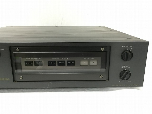 名器　SONY DAS-703ES DAコンバーター　動作品 SONY DAS-703ES DA コンバーター オーディオ 通電OK ジャンク W3956612