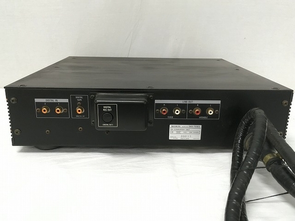SONY DAS-703ES DA コンバーター オーディオ 通電OK ジャンク W3956612