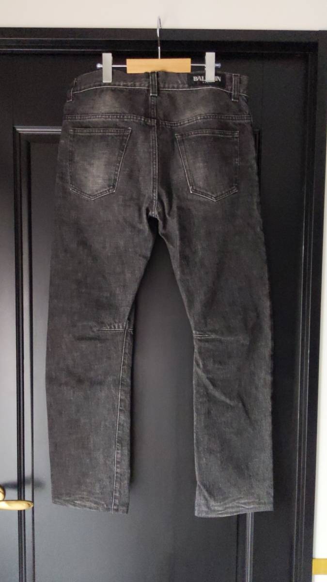 バルマン BALMAIN バルマンオム コーティングバイカーパンツ バイカー 