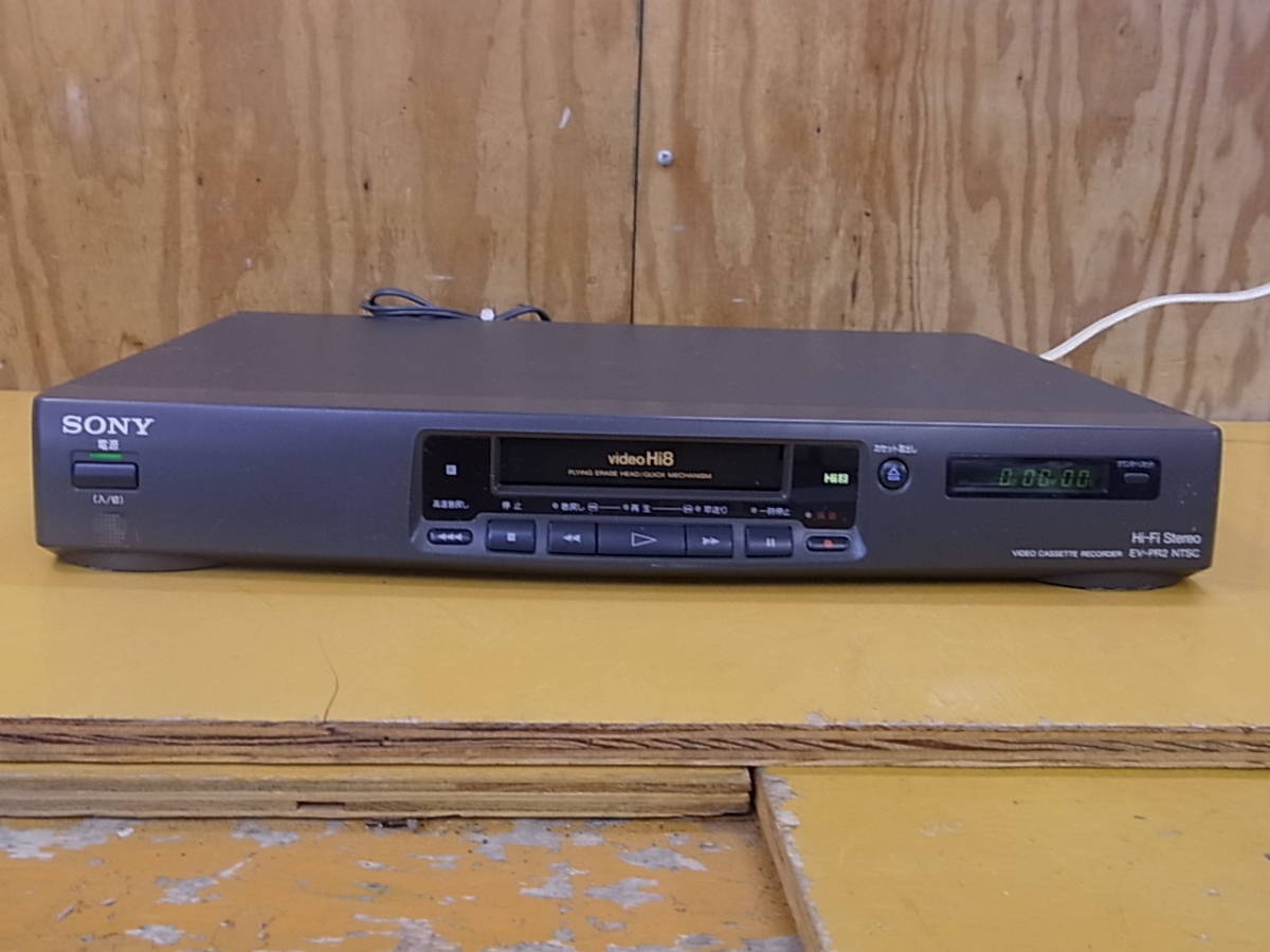 EV-PR2 SONY Hi8 | 8ミリビデオデッキ Video8 レア video NTSC ヤマダ