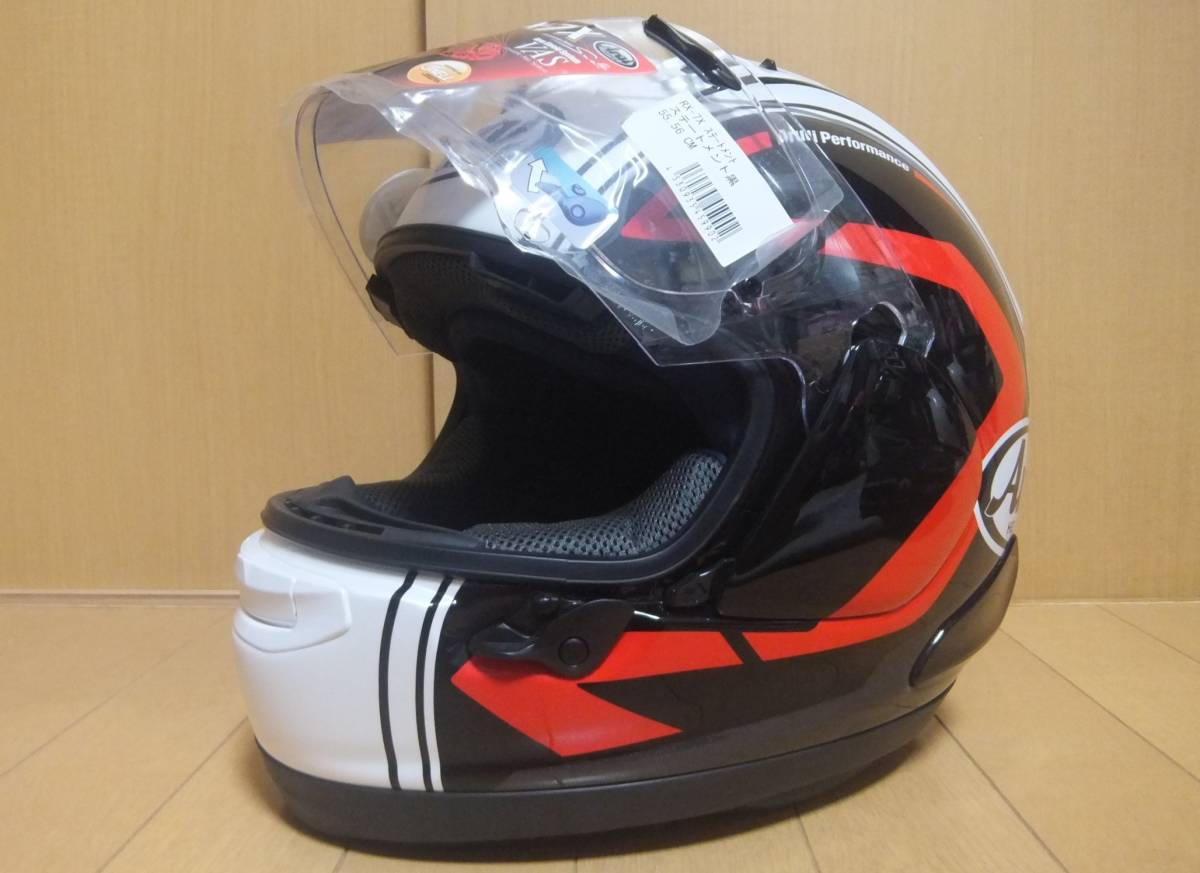 美品 Arai アライ RX-7X ステイトメント STATEMENT 黒 サイズS(55 
