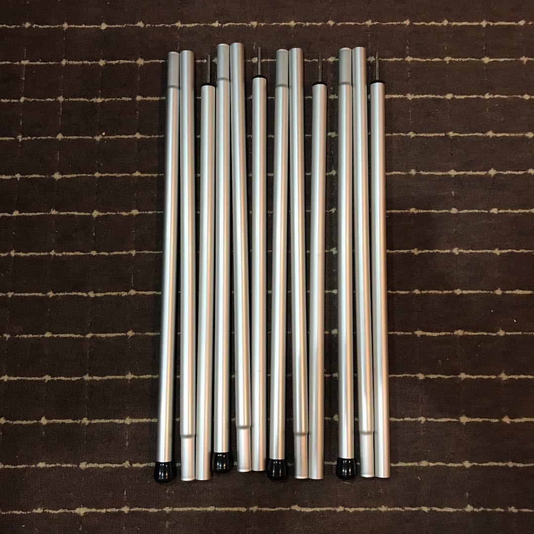 snow peak(スノーピーク) アルミポール170CM タープ ポール 170cm 4本 スノーピーク snowpeak アルミポール170×4セット 未使用