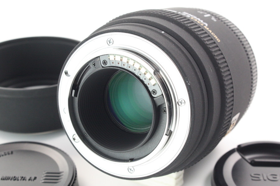 【 HORITA CAMERA 】 ★美麗品★ SIGMA 70mm F2.8 EX DG MACRO 10816643 SONY Minolta Aマウント 単焦点 マクロ フルサイズ ケース 元箱_3