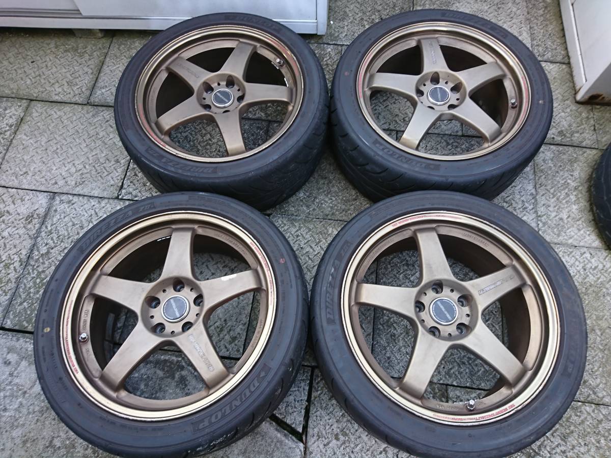 マツダスピード ホイール 18インチ 8.5J +40 114.3 4本セット FD3S