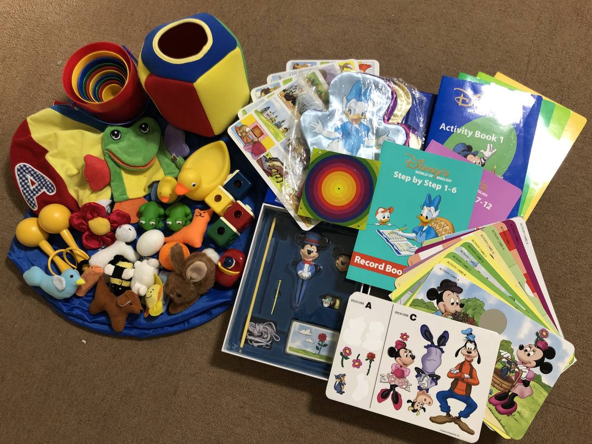 2016年10月購入 ほぼ未使用 ディズニー英語システム dwe 最上フル