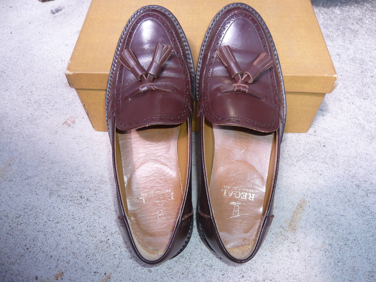 REGAL リーガル タッセルローファー ブラウン 中古品