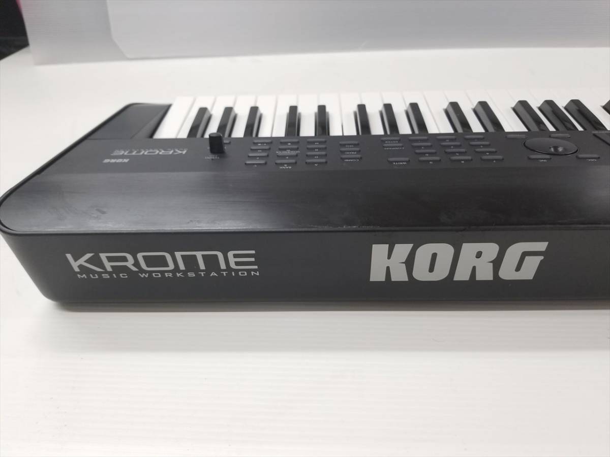 徳山)KORG/コルグ KROME-61 61鍵シンセサイザー 現状品 0919