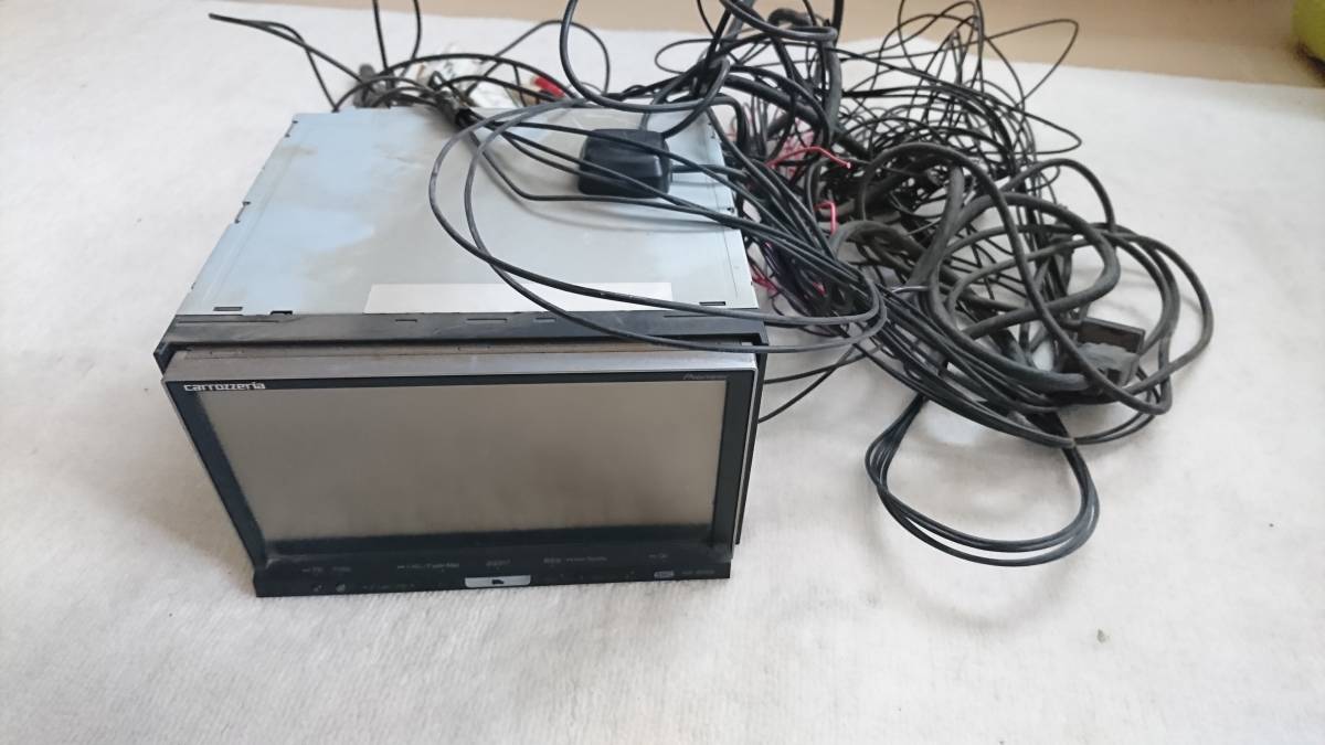 カロッツエリア HDDナビ 地レジ内蔵フルセグ4×4 DVD/CD/音楽録音 AVIC-HRZ099 売り切り_1