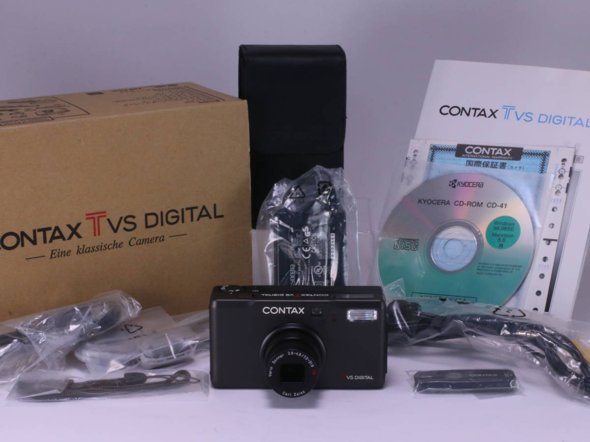 TVS Digital Contax CONTAX Black III Camera camera DIGITAL – &amp 