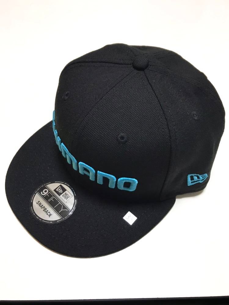 SHIMANO 9FIFTY スナップバックキャップ 黒