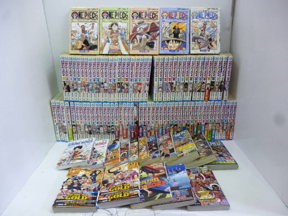 5-409] ワンピース 1～92巻＋関連本16冊セット （未完・訳有）
