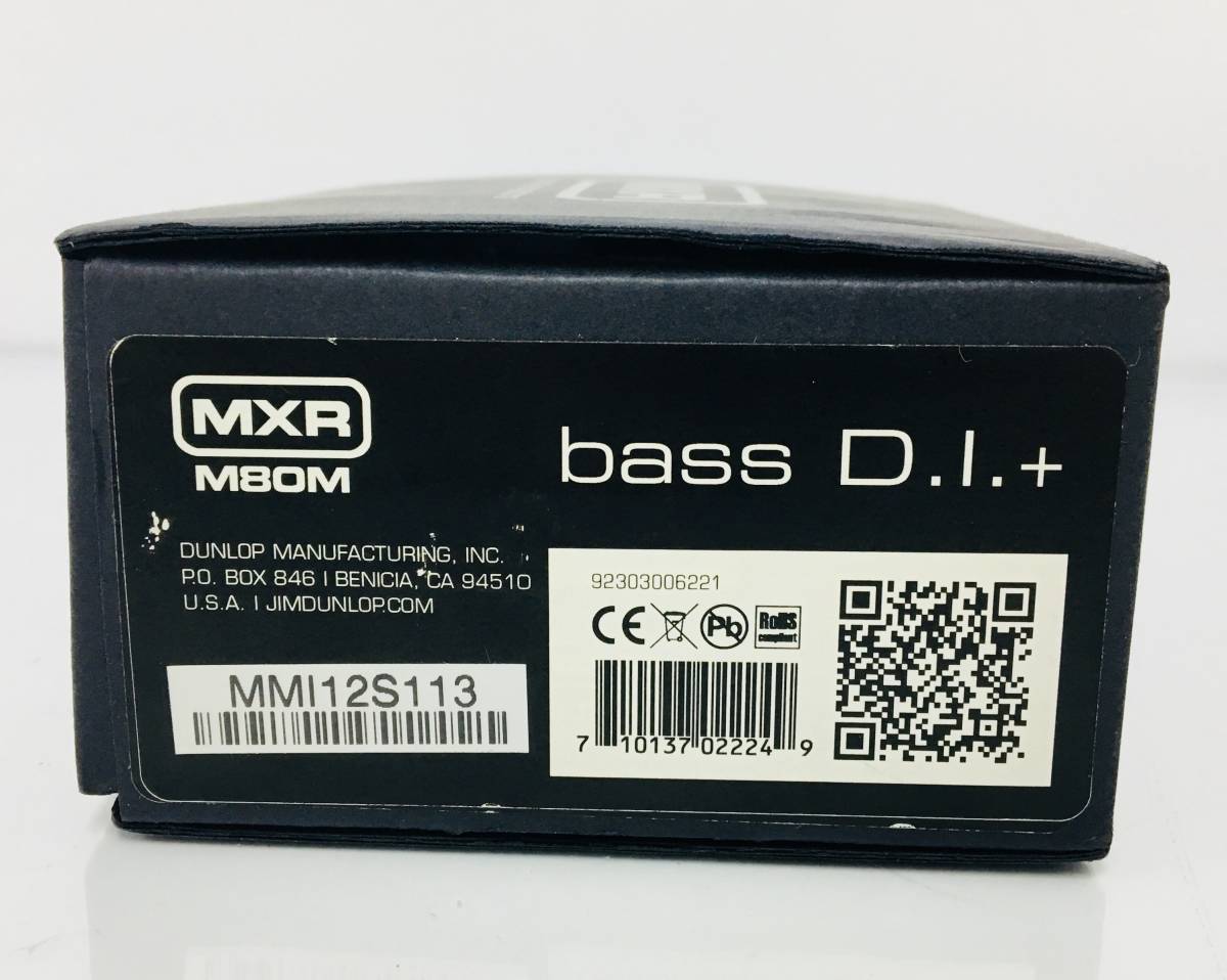 MXR M80 BASS +|ハードオフ公式通販オフ D.I. エムエックスアール(MXR 