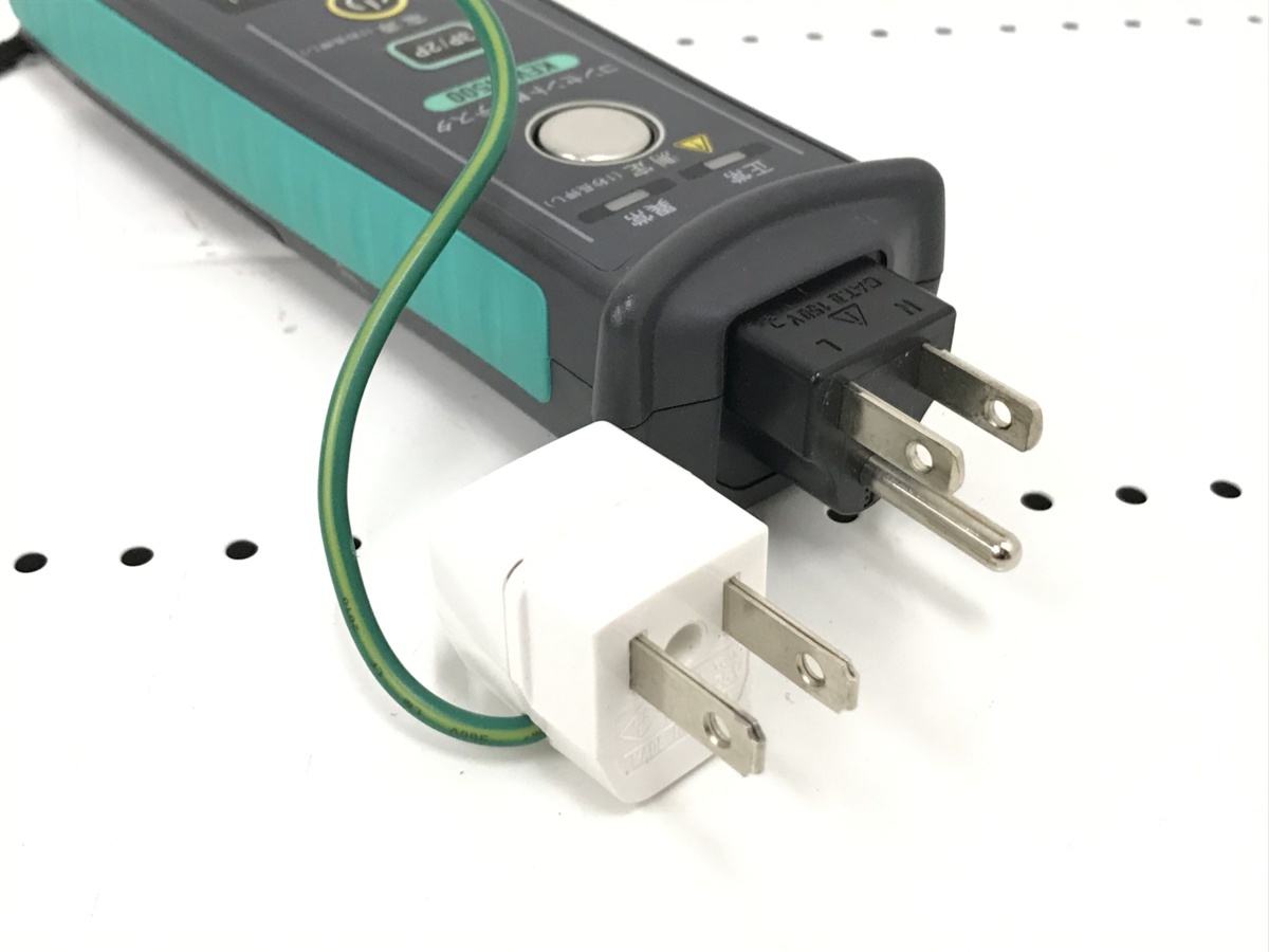 1円スタート!!】 KYORITSU 共立電気計器 コンセントN-Eテスター 