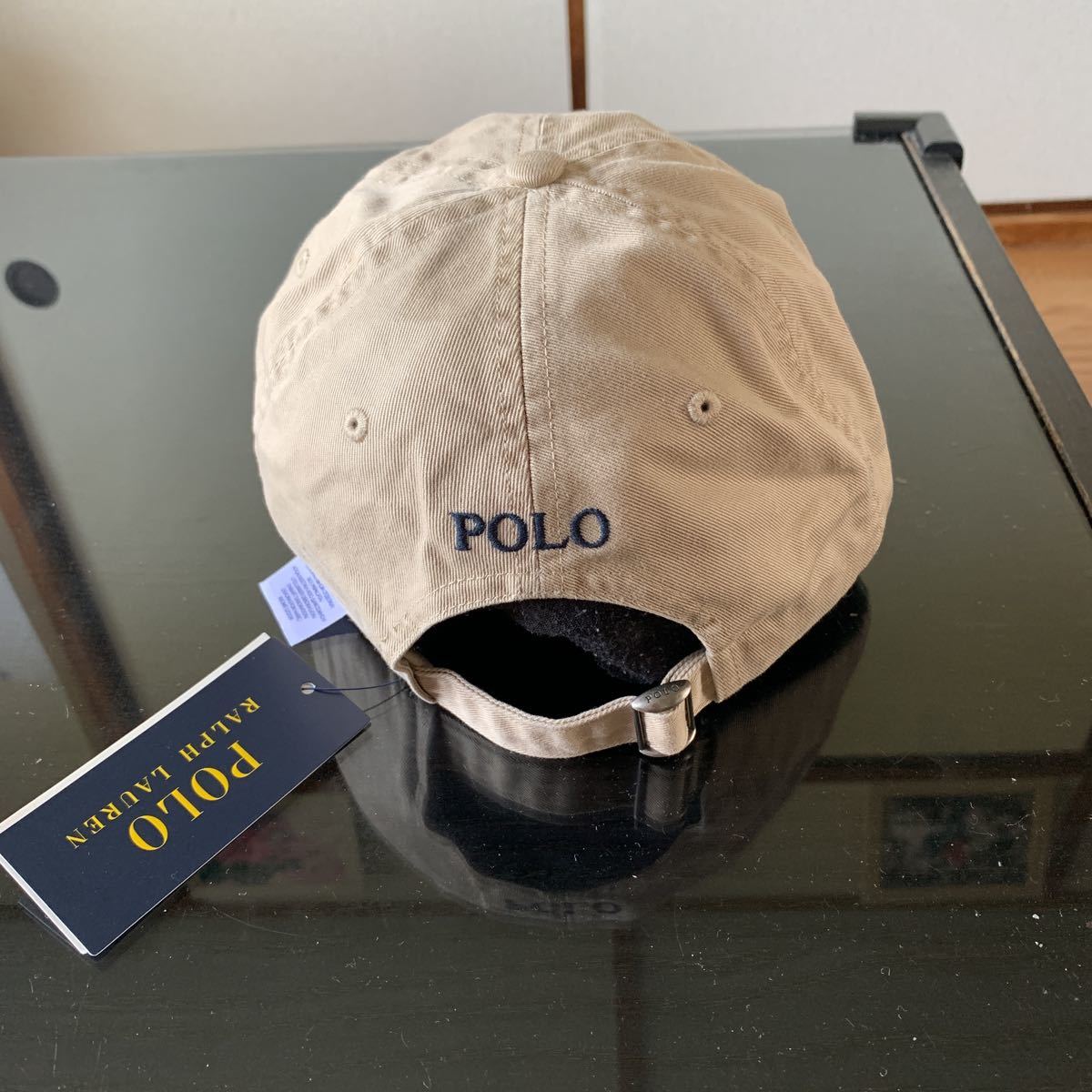 ♪1回限りの出品♪ 新品 RALPH LAUREN ラルフローレン ワンポイント ロゴ 刺繍 キャップ 帽子 382