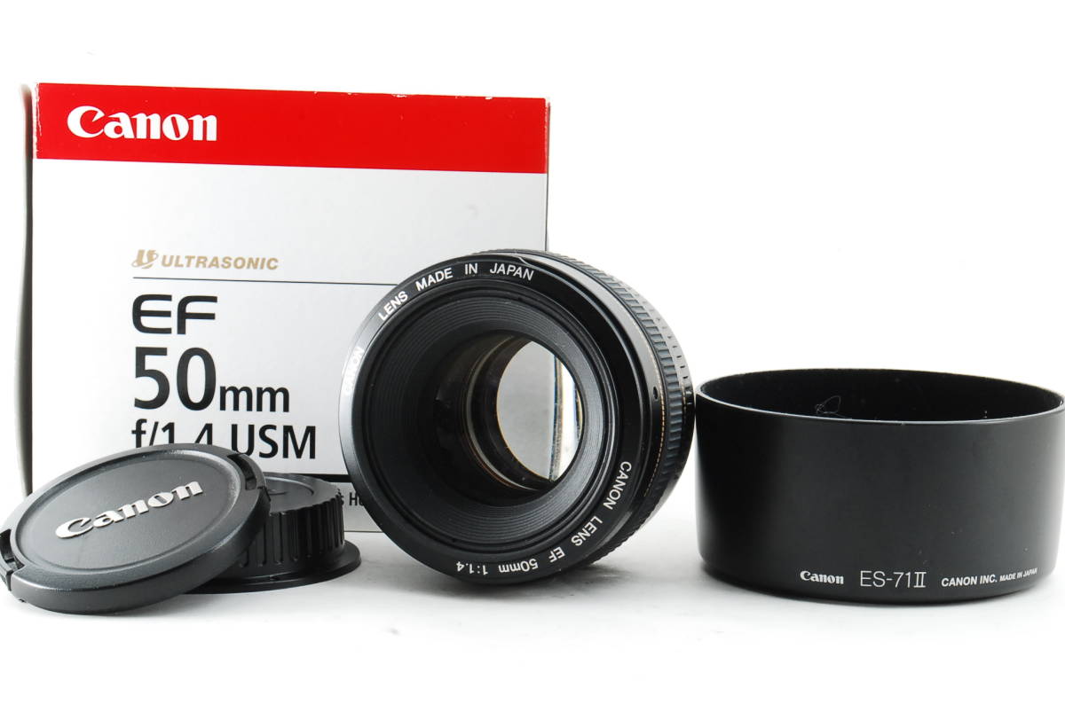 ☆良品☆完動☆CANON キヤノン EF 50mm F1.4 USM 【公式通販】