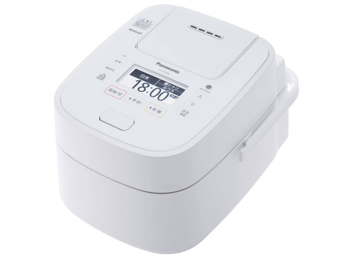 ★パナソニック SR-VSX108-W （5.5合炊き）展示未使用品　最高峰モデル炊飯器 SG