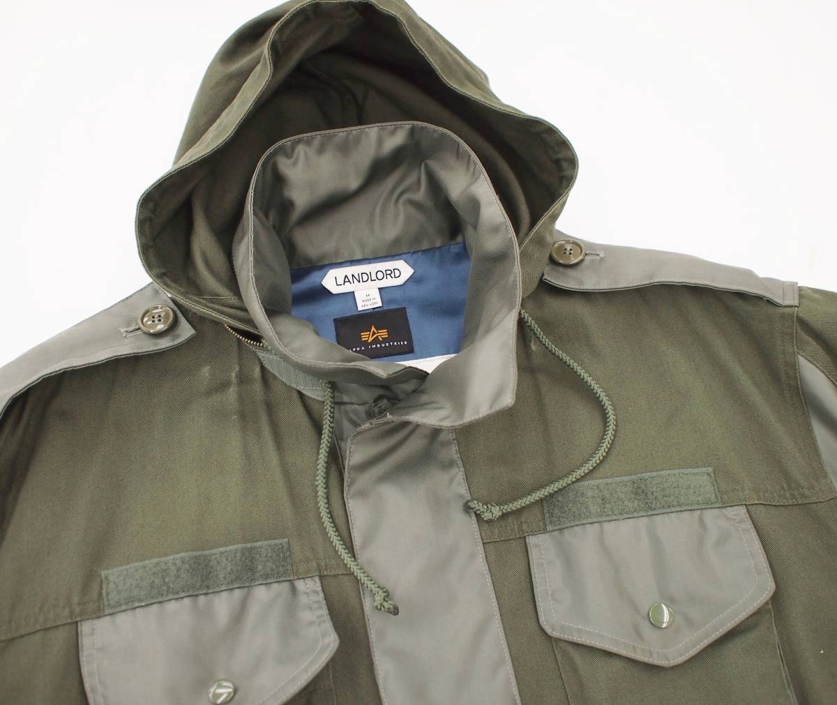 定価84,240円 18AW LANDLORD × ALPHA International M65 Jacket ランド 
