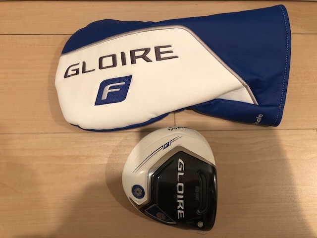 名器 1円～ テーラーメイド グローレF2 2016 GLOIRE F2 10.5° ドライバーヘッド単体 ヘッドカバー 日本仕様 ゴルフ スポーツ、レジャー