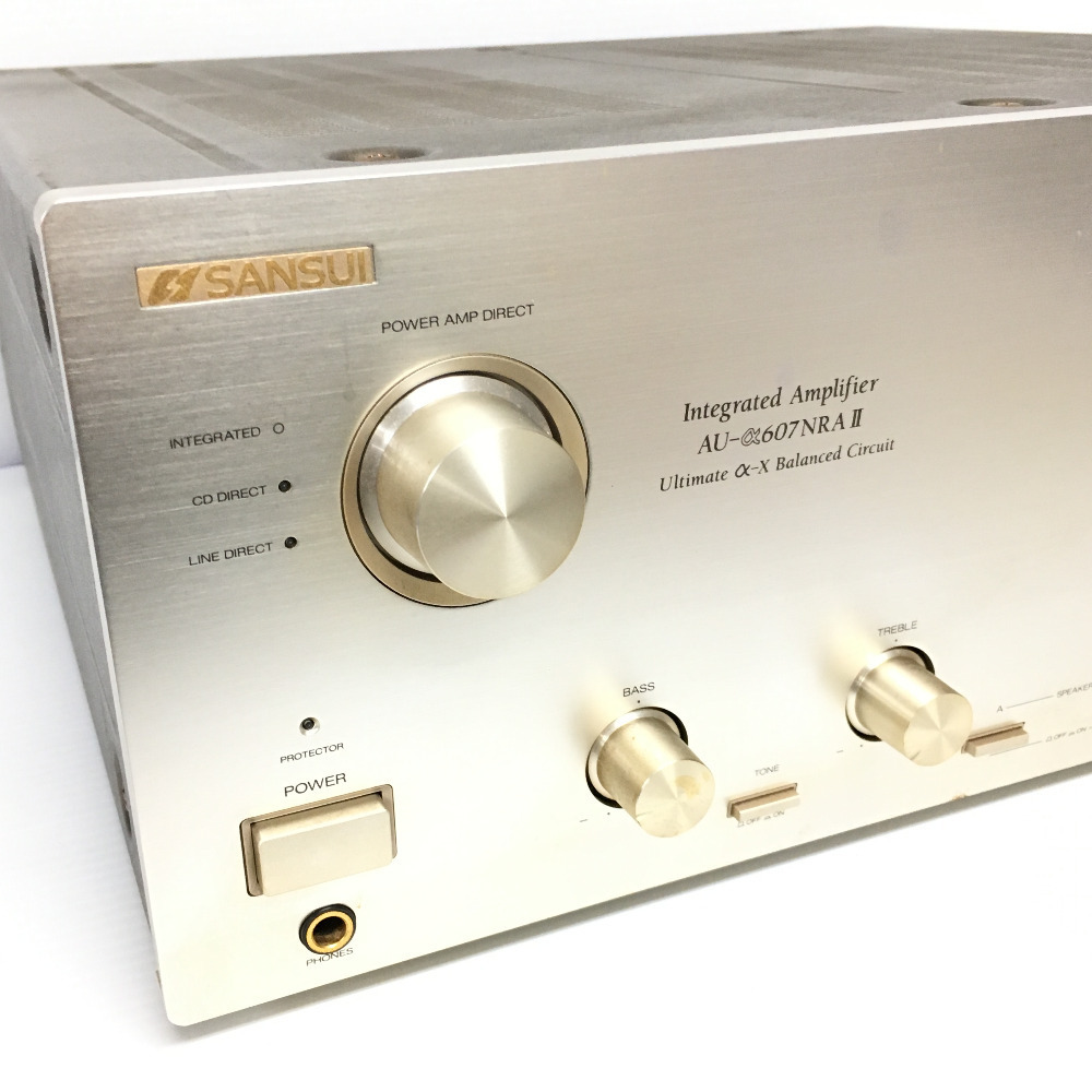 ジャンク SANSUI プリメインアンプ AU-a607NRA IIC野々市店