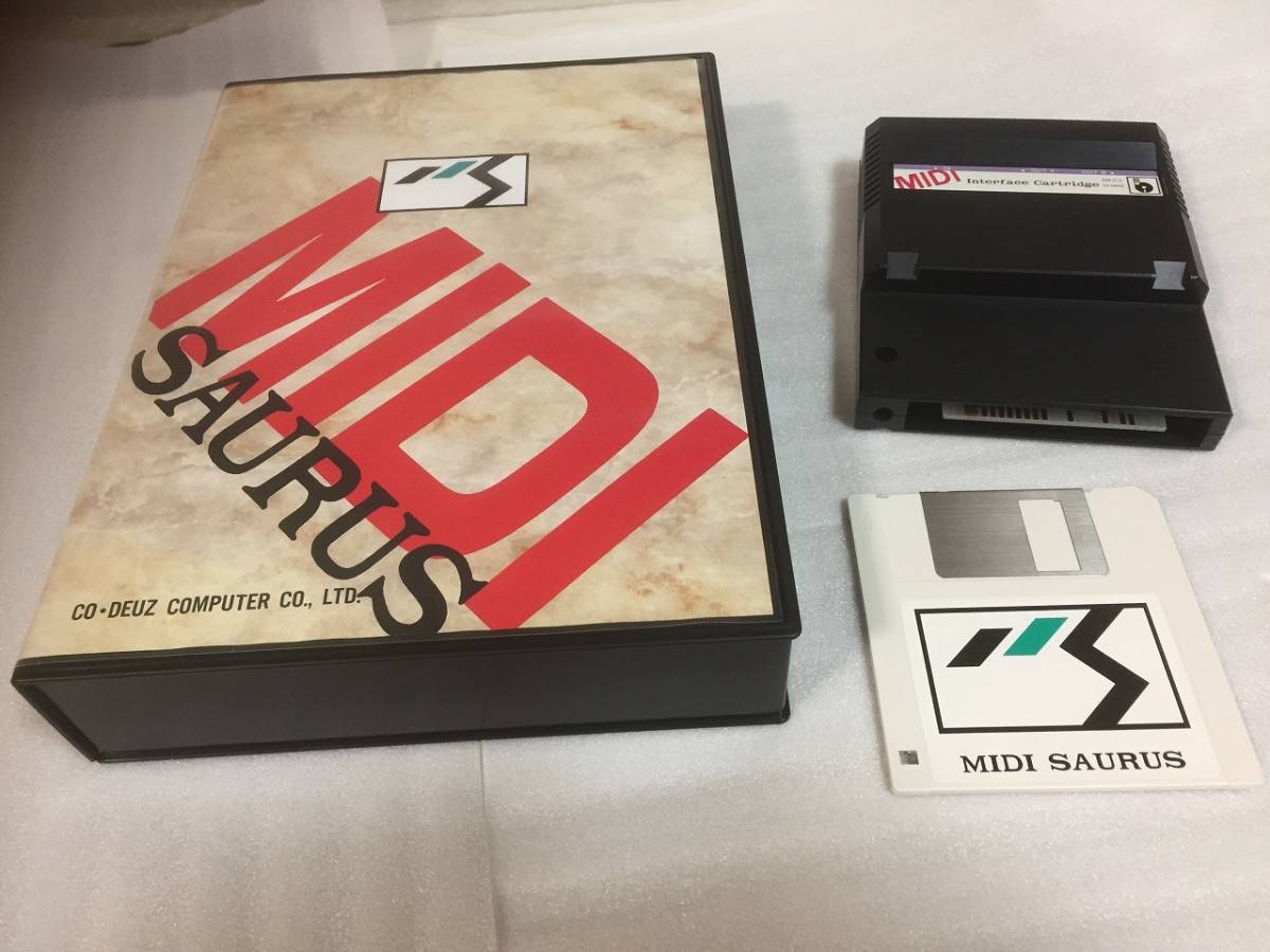 MSX2⁄2+ MIDIサウルス MIDI SAURUS ビッツ― MSX2 MIDI SAURUS