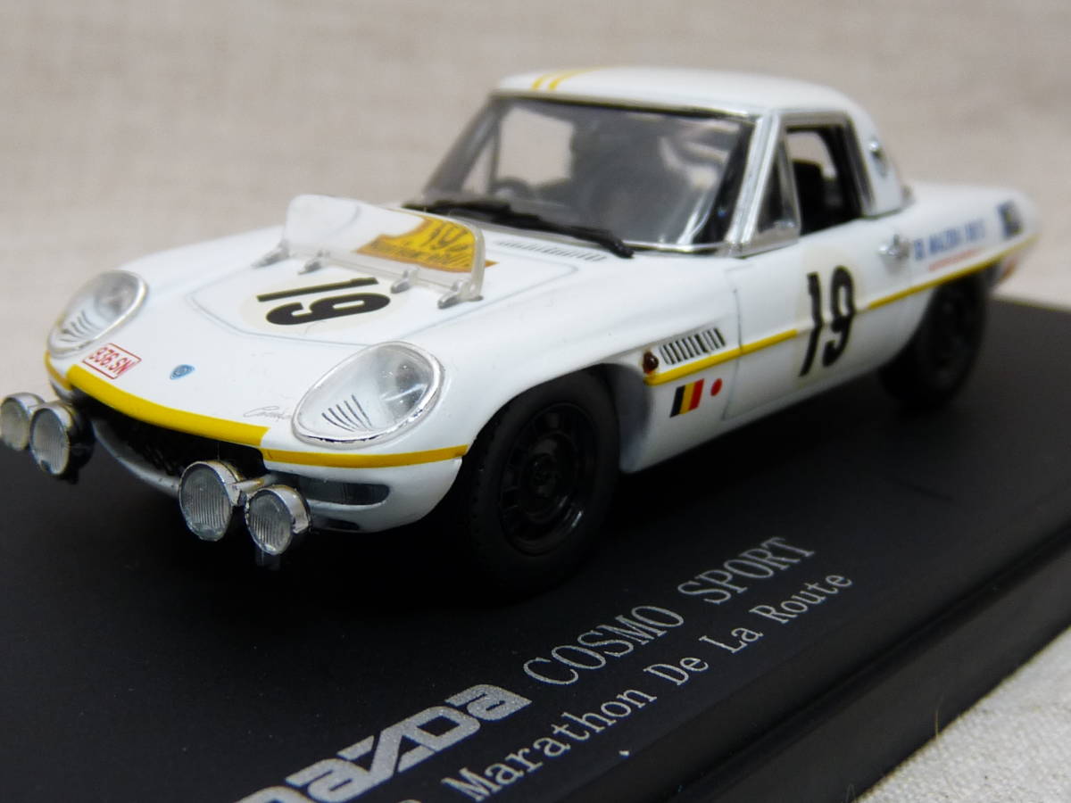 レイズ マツダコスモスポーツ#19 マラソン・デ・ラ・ルート 1of1，500pcs. RAI'S MAZDA110S #19 1968 Marathon De La Route 1:43