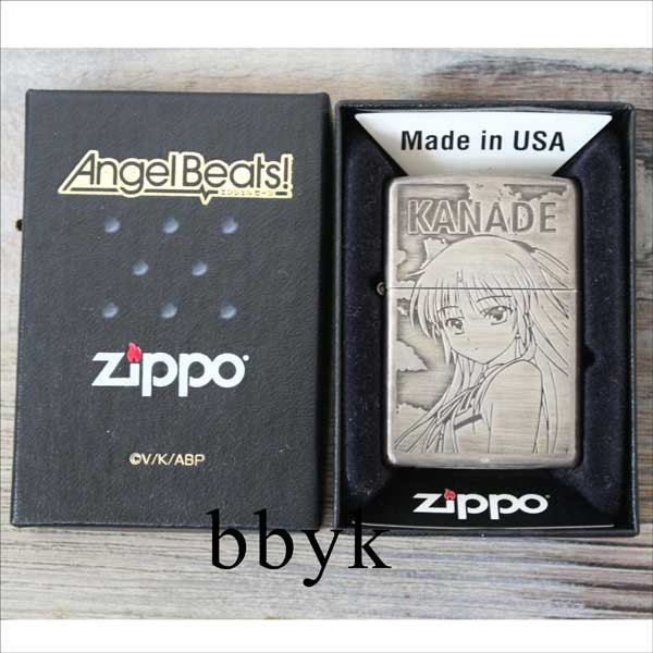Angel Beats！立華かなで Zippo エンジェルビーツ アニメライター