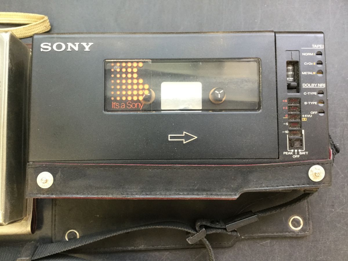 2445W]SONY WM-D6C ウォークマン SHARP カセットレコーダー CE-152 5点