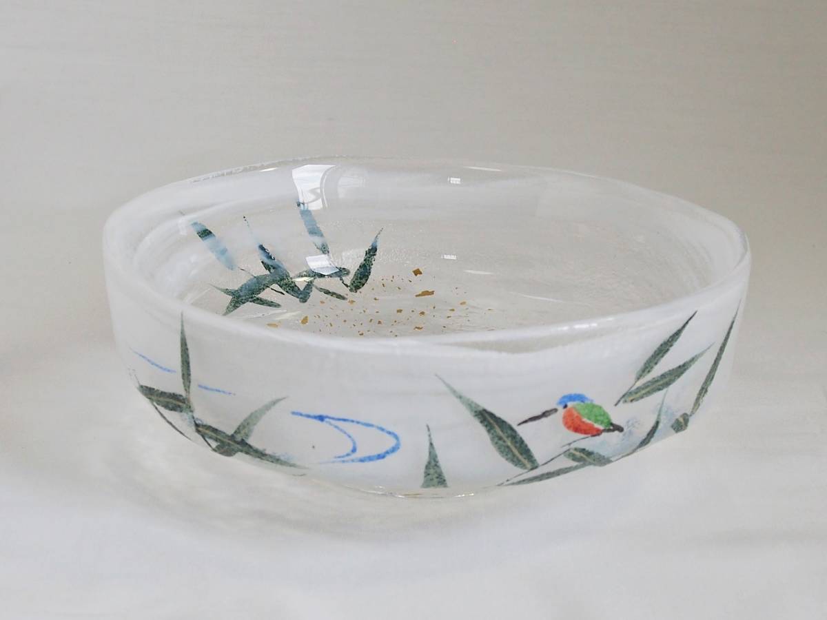 茶道具 茶碗 広畑 ガラス 久仁彦 六瓢 - メルカリ ガラス馬盥茶碗 広畑