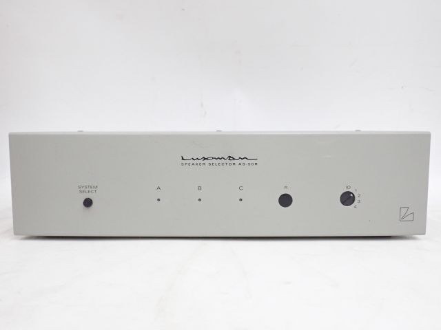 LUXMAN ラックスマン スピーカーセレクター AS-50R 元箱付き ［2］ ∀ 575FE-16