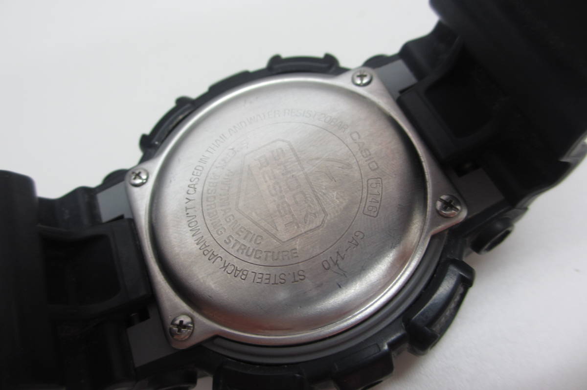 CASIO カシオ GSHOCK PROTECTION CASIO 5146 GA110RG ブラック 腕時計 アウトドア