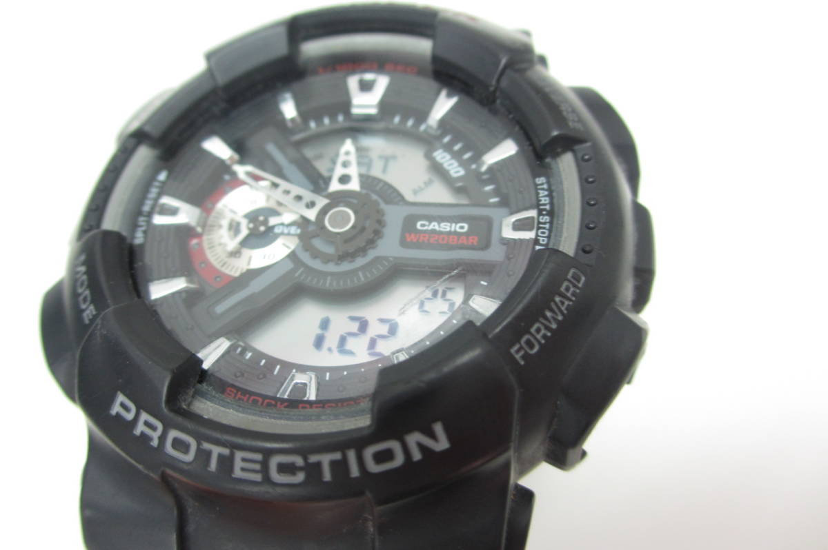 CASIO カシオ GSHOCK PROTECTION CASIO 5146 GA110RG ブラック 腕時計 アウトドア