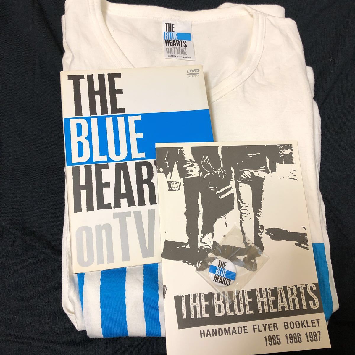 THE BLUE HEARTS on TV DVD-BOX 初回生産 限定版 Tシャツ缶バッジ付き