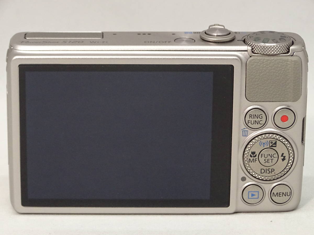 3374 □新品級□ Canon キヤノン PowerShot S120 シルバー F値1.8 広角 