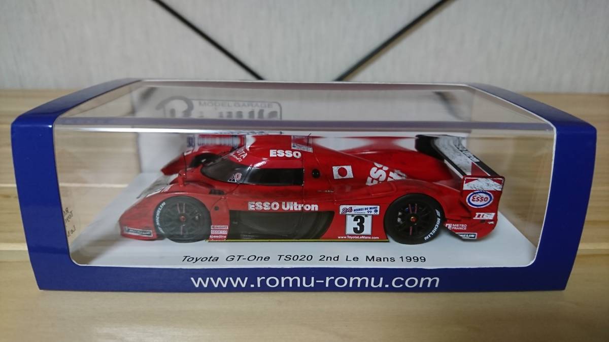 Spark 1⁄43 トヨタ TS20 GT-One 1998 1⁄43 ?v=