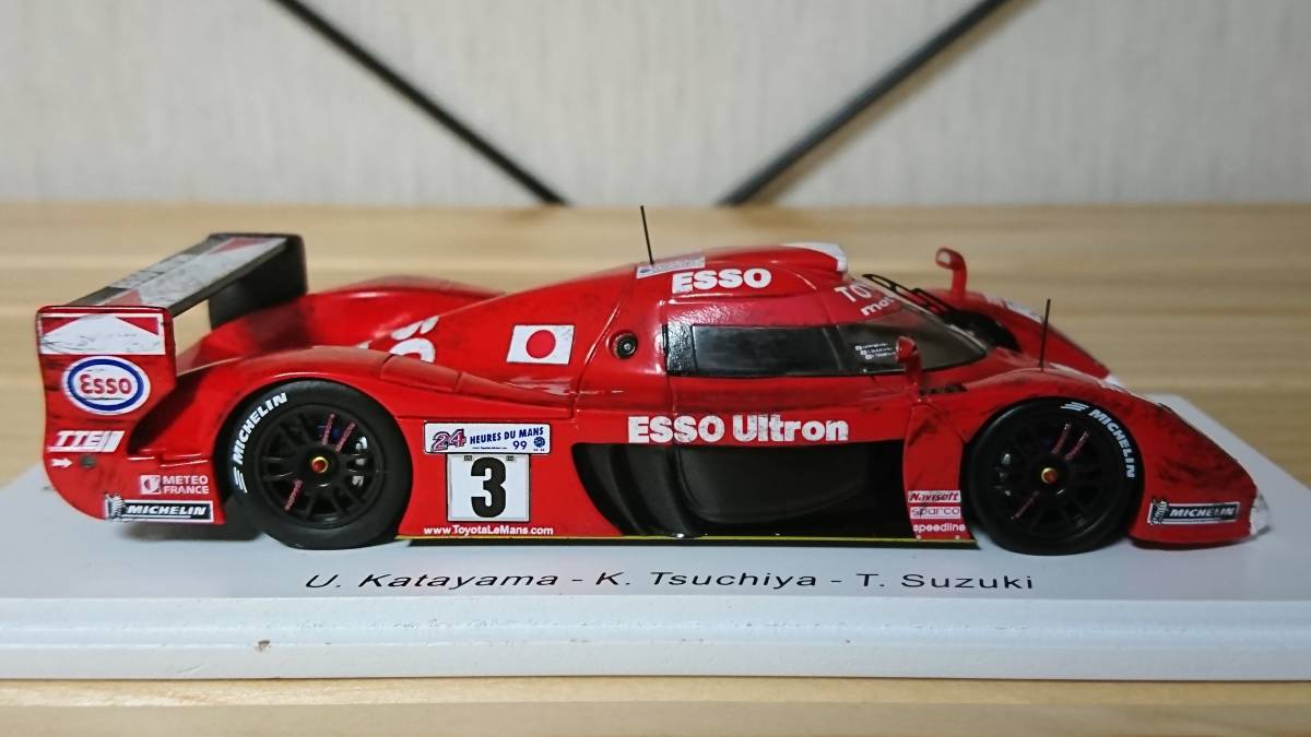 1⁄43 トヨタ Mans 0 TS020 Le スパーク GT-One TOYOTA ルマン Toyota