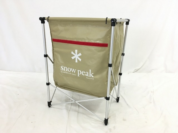 snowpeak ゴミ箱 折りたたみ アウトドア キャンプ用品 スノーピーク 中古 W4100481