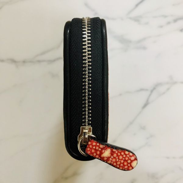 ガルーシャ エイ革 長財布 スティングレイ ロングウォレット