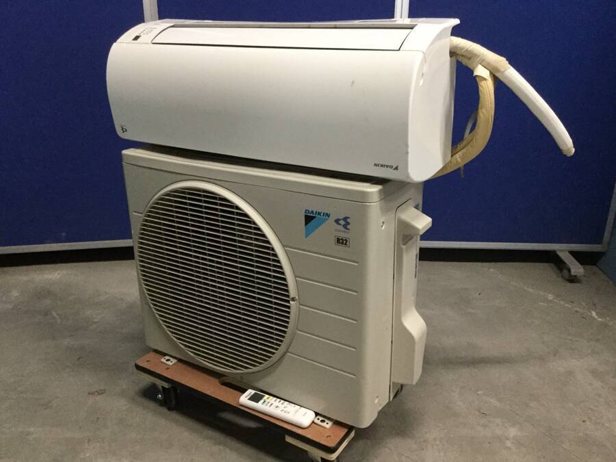 DAIKIN AN22TES-W エアコン本体 2016年製 DAIKIN AN22TES-W/AR22TES ルームエアコン＊ジャンク品 【公式通販】
