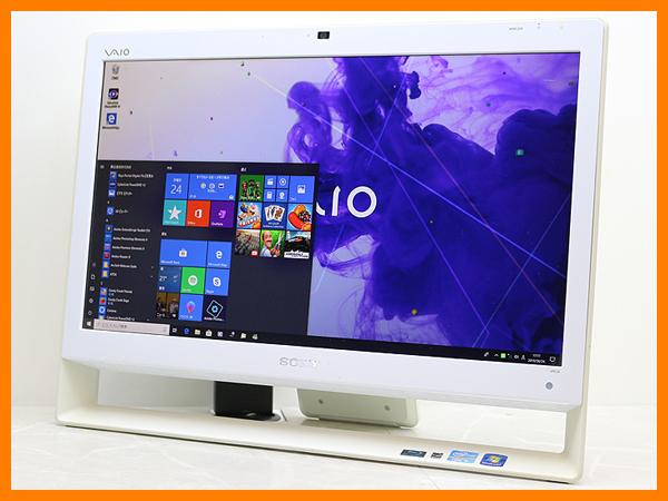 【Windows10アップグレード済】TV(3波W録）もブルーレイも楽しめる★スグ使えるリカバリ済★メモリ4GB/ハードディスク1TB★VPCJ227FJ | 液晶テレビ 地デジ CSチューナー搭載 BDプレーヤー内蔵 BSも地デジも3チューナーW録&frasl;シングルチューナー留守録｜手軽に録（と