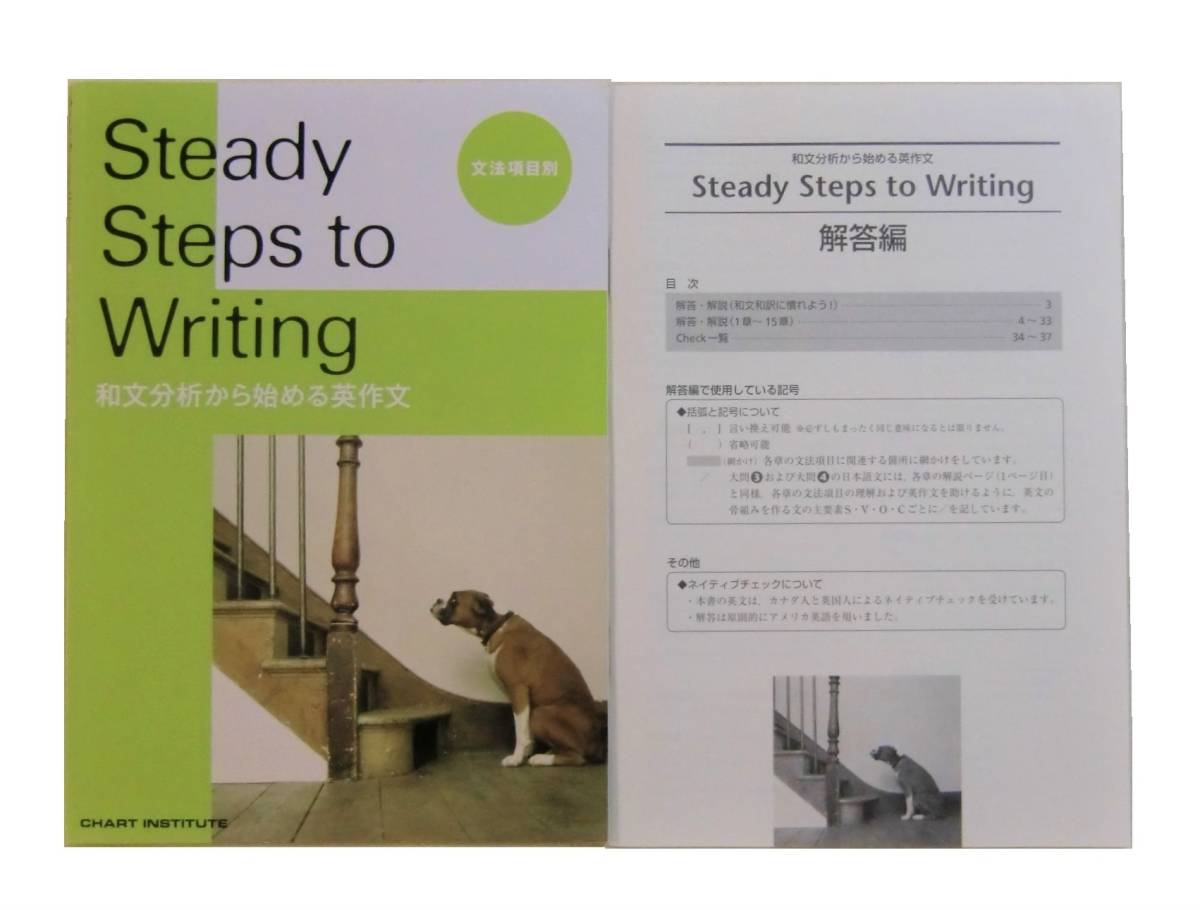 文法項目別 Steady Steps to Writing 和文分析から始める英作文 別冊解答付