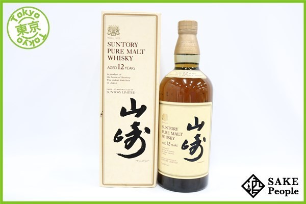 オンラインの新製品 【未開栓】SUNTORY サントリー 山崎 12年 ピュア