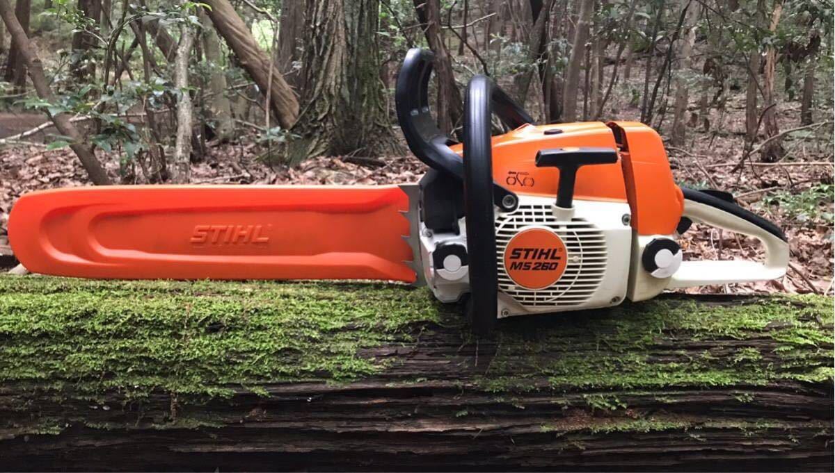 STIHL Yahoo!オークション -「スチールチェーンソーms260」の落札相場 