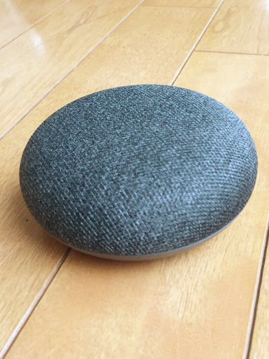 グーグルホームミニ チャコール_1