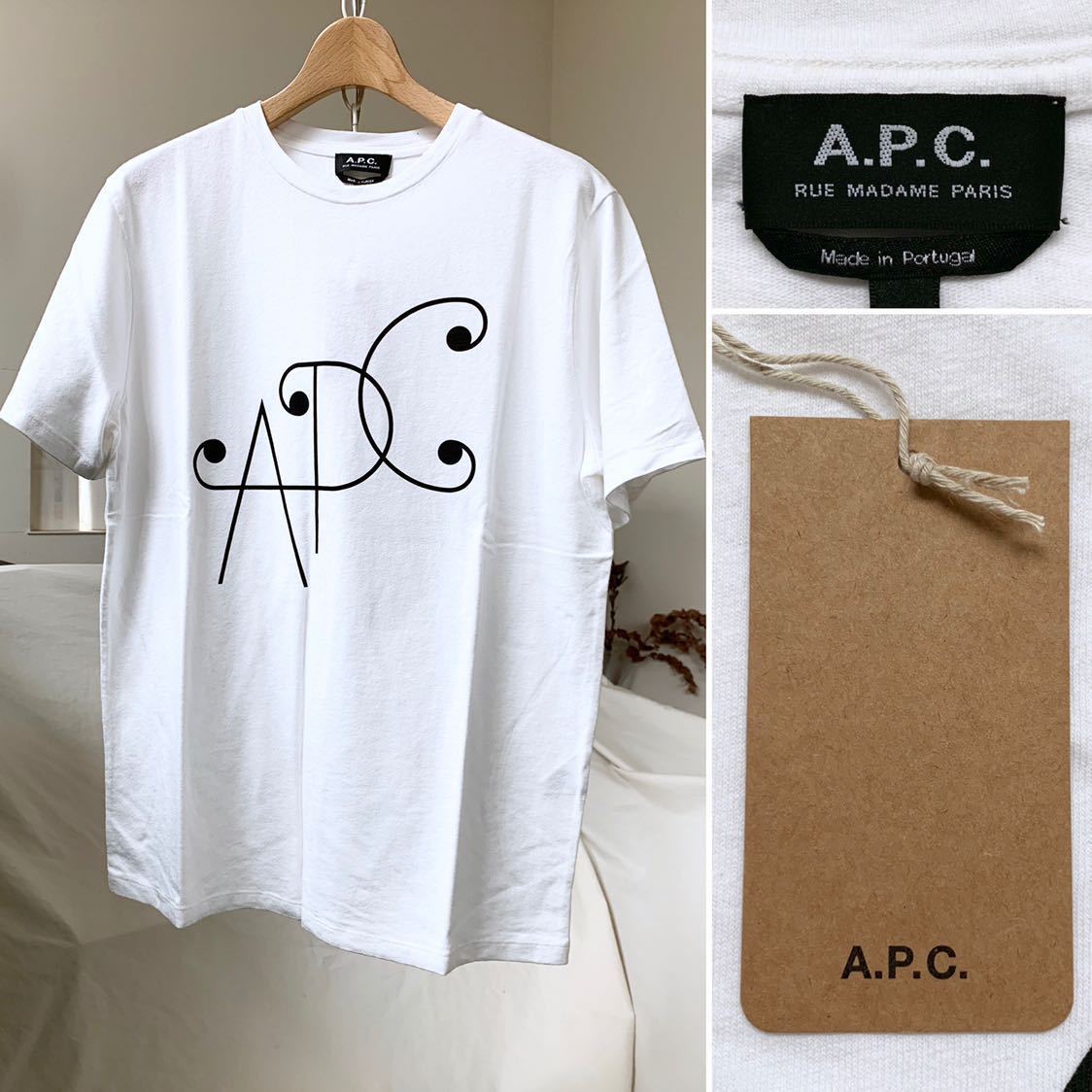T-shirt APC USA Homme - Noir - Taille S - Petit Logo