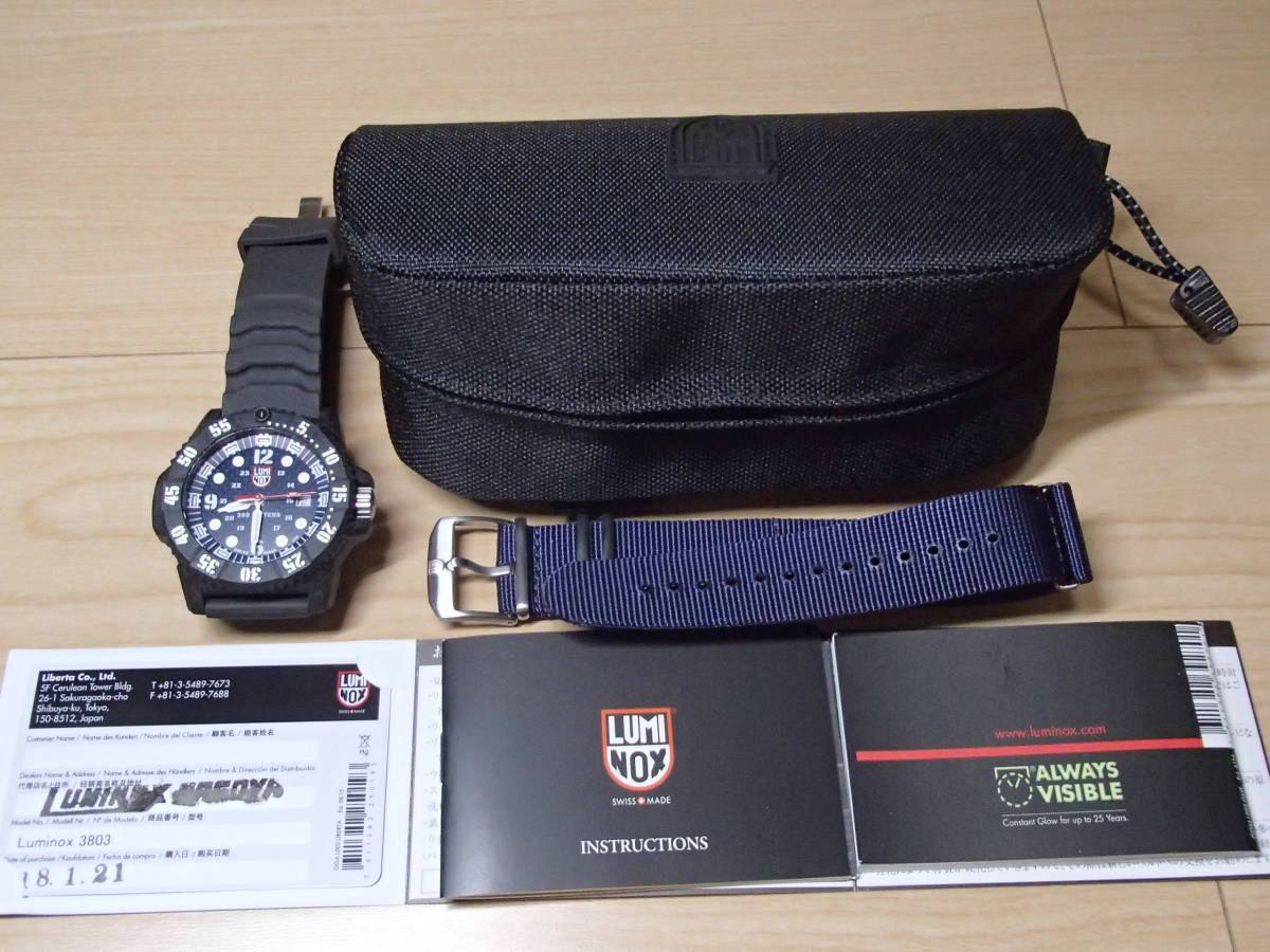 Luminox SEAL 0 CARBON MASTER | SERIES ルミノックス Ref.3803 