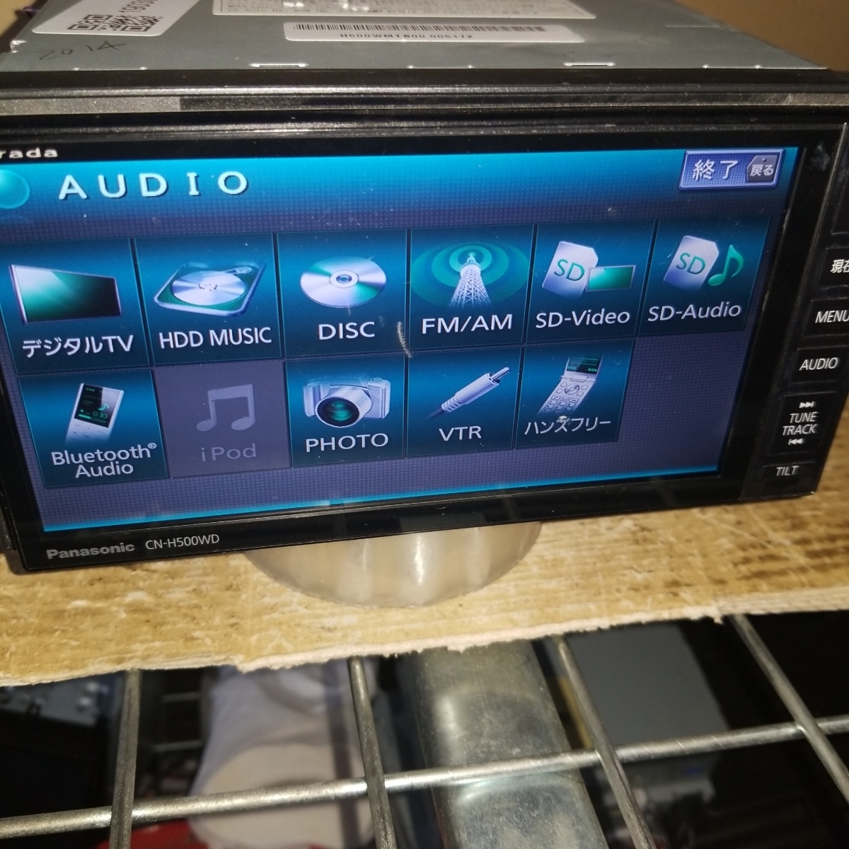 Panasonic CN-H500WD パナソニック ストラーダ HDDナビ strada 