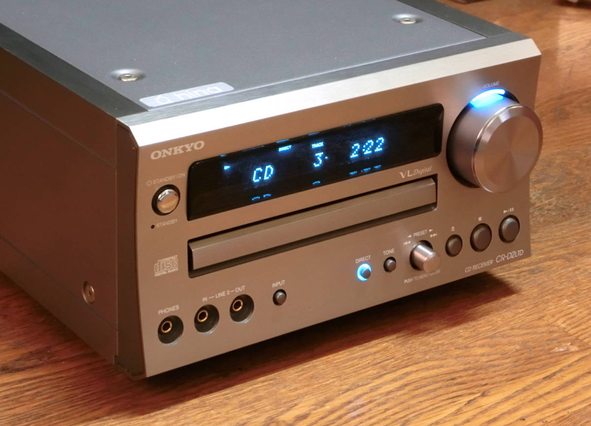 音響 ONKYO CR-D2 ltd The Onkyo CR-D2 LTD limited edition, top-of