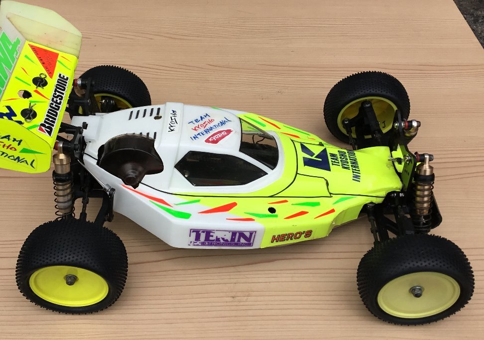 京商　RCカー　ジャンク品 超レア当時物 京商 1/10 初代レーザーZX改 ZX-R風 ジャンク