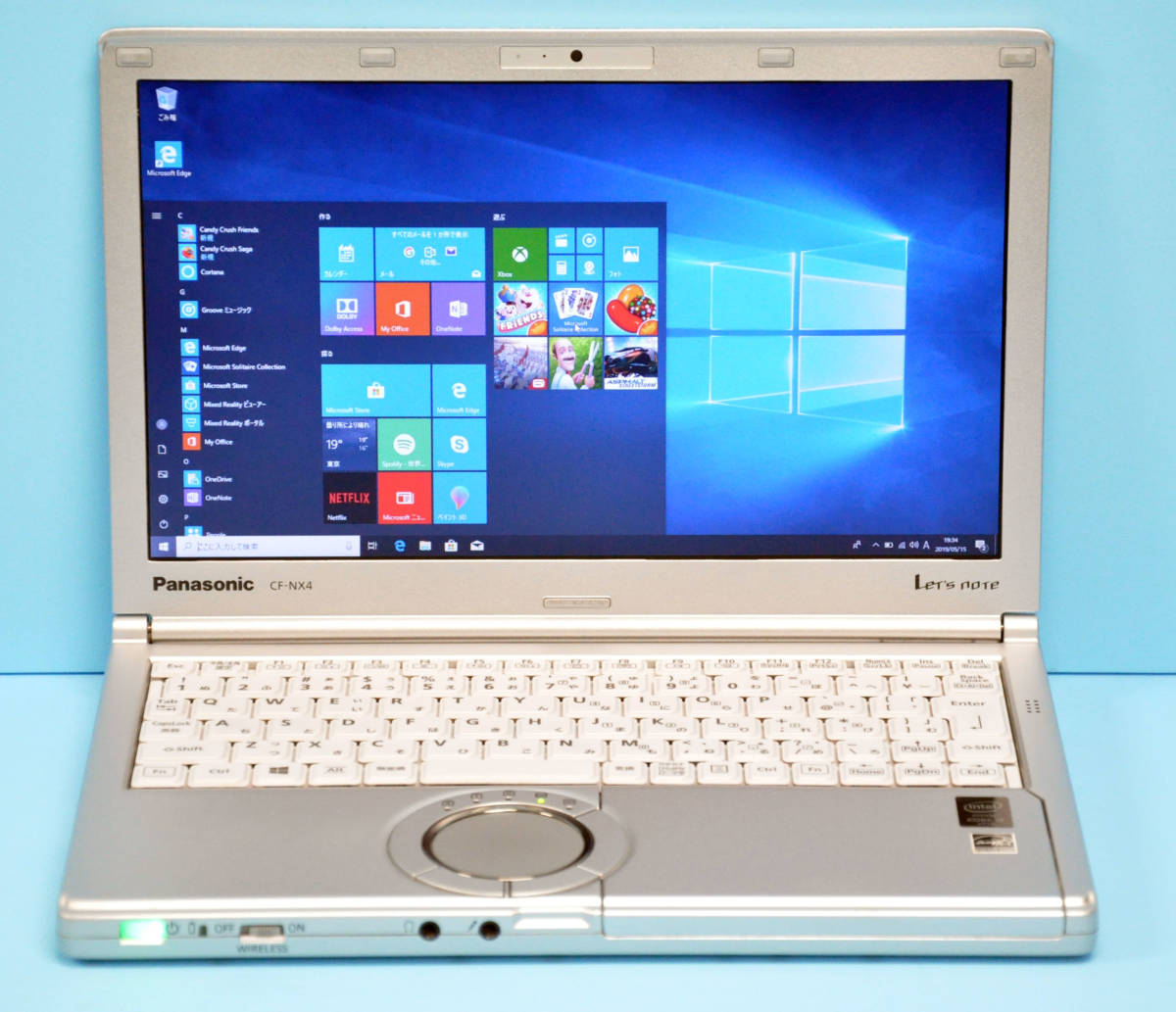 ♪ 良品 上位モデル ♪ 高速SSD Panasonic CF-NX4 Corei7 5500U メモリ